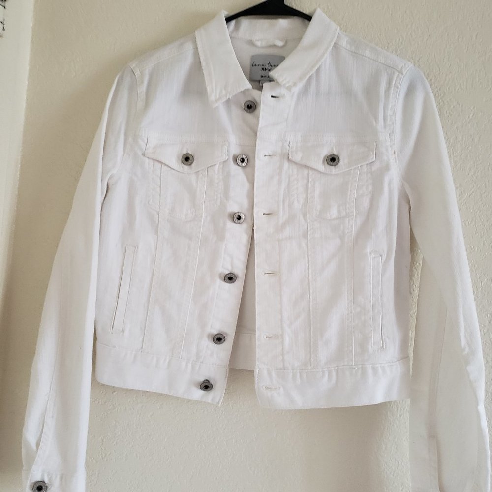 White Denim Jacket